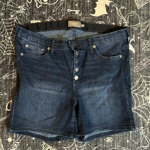 Torrid Midnight Blue Denim Shorts